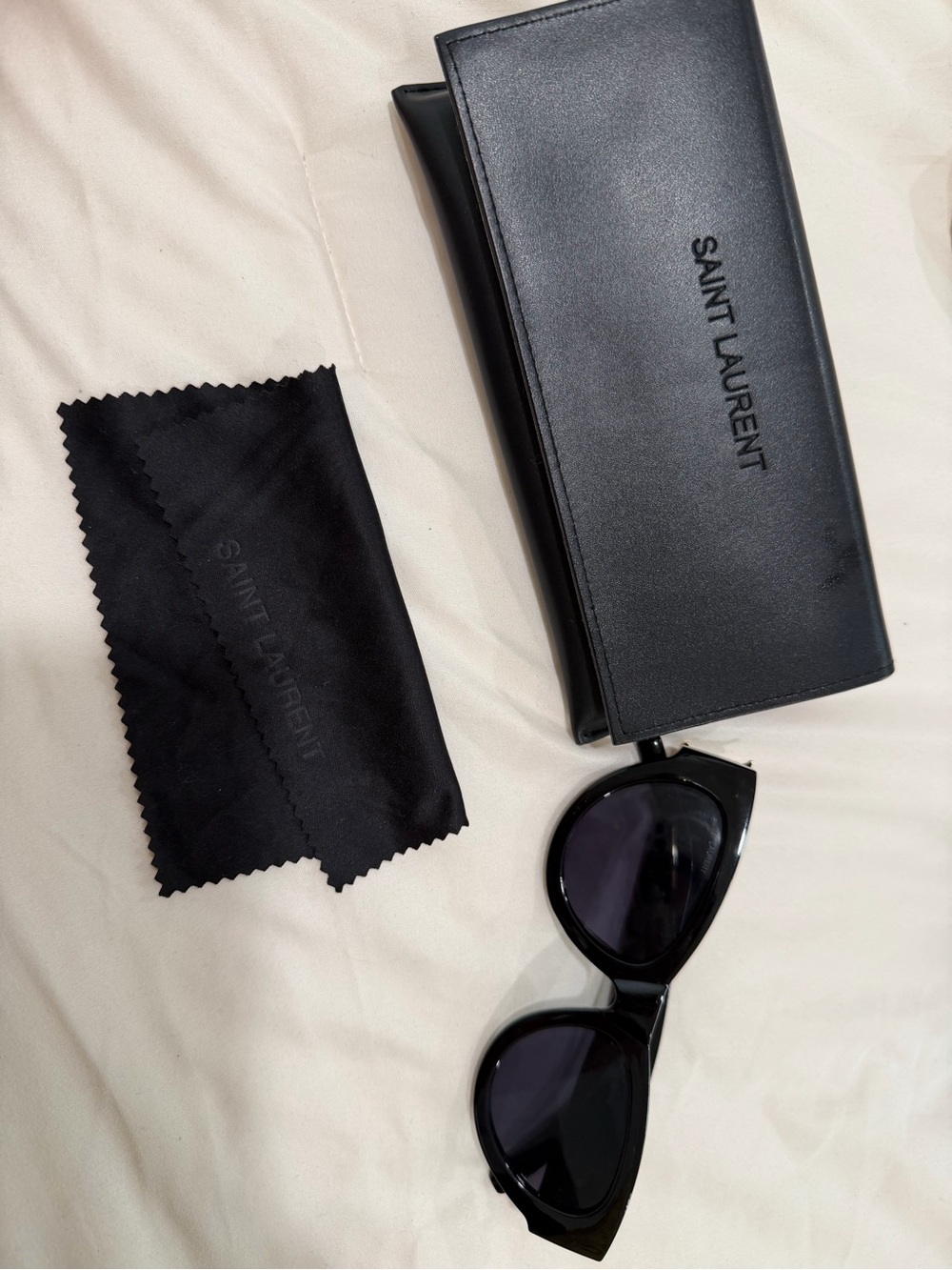 YSL Sunglasses with Case & dust-cloth